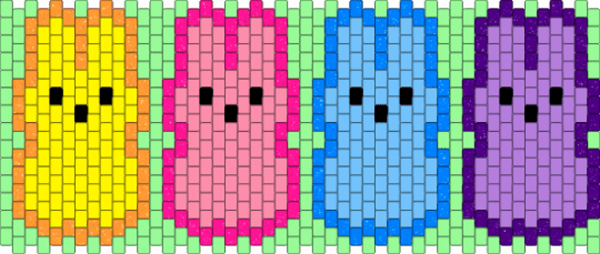 PEEEEPS!! - animal, bunny, easter, peeps, pink, rabbit, teal