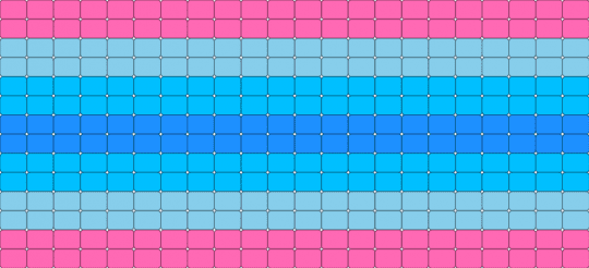 Transmasc Cuff - pink,light blue