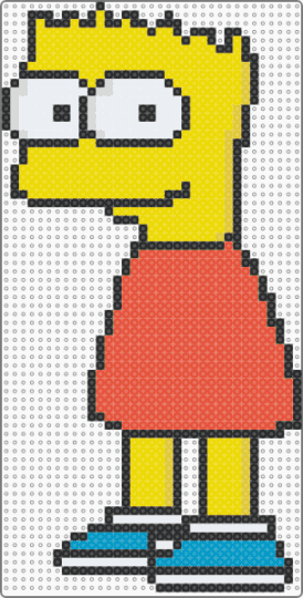 bat sipson - bart, batsipson, meme, red, simpson, yellow