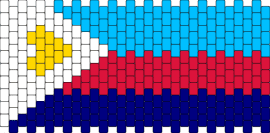 new polyam flag - polyamorous,flag,pride,cuff,community,love,light blue,blue,red,white