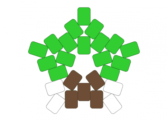 Tree BFB/BFDI OSC - bfb, bfdi, green, osc, osc star, tpot, tree