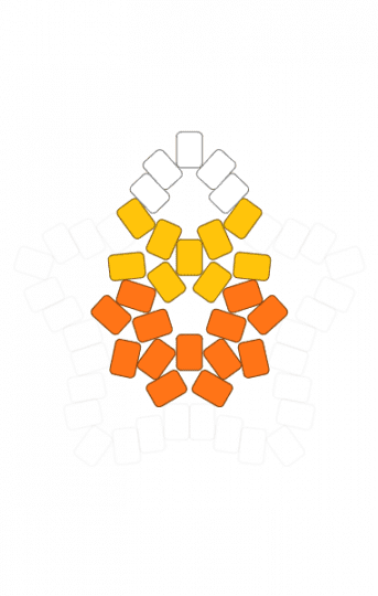 Candy corn - candy, candy corn, candy star, orange, star, yellow