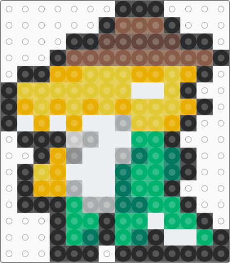 Gummigoo - tan,green,orange,yellow,gummigoo,tadc,the amazing digital circus,cartoon,circus