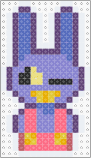 Jax Keychan - purple,blue