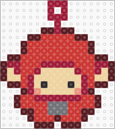 Po - brown, cartoon, kids, po, red, teletubbies