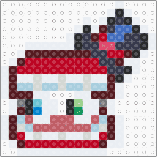 Caine - white,red,purple,brown,caine,tdac,the amazing digital circus,circus,digital,amazing,glitch,teeth