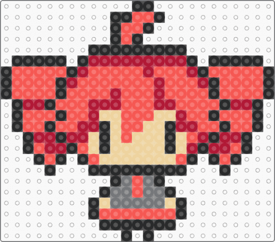 Teto perler^_^ - red