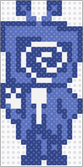 Defernull Tenna Recolor Sprite - blue,deltarune,deltarune tenna,tenna,tenna recolor,deltafell,deltafell tenna