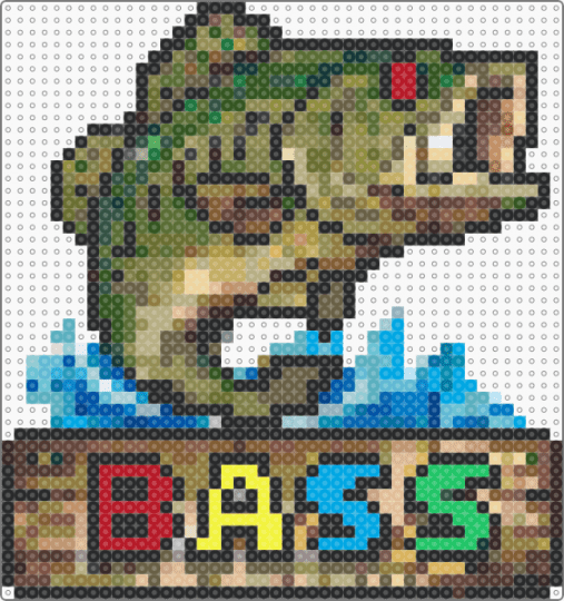 BASS - tan,gold,beige,colorful