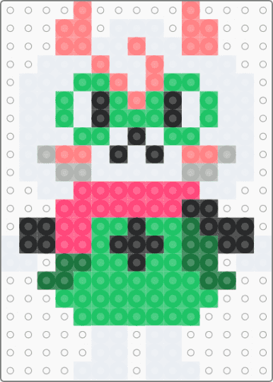 Cute Chibi Ralsei - deltarune, green, indie game, ralsei, ralsei deltarune, red, toby fox, video game