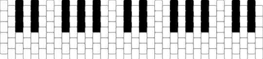 Piano keys cuff - white,music,piano,alt,emo,scene