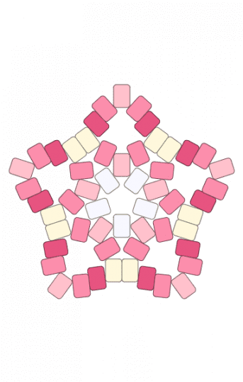 Pink Pastel Big Star - kawaii, pastel, pink, star, white