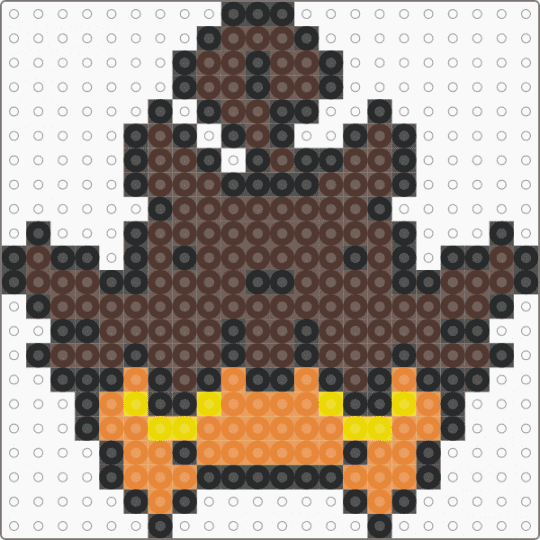 Small Pumpkaboo - brown, cute, pokemon, pumpkaboo, video game