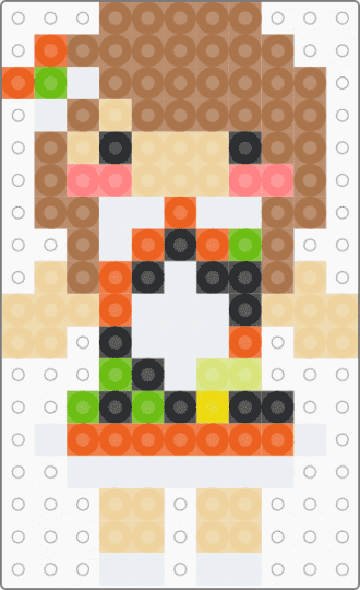 Small Minori Hanasato - beige, minori, minori hanasato, mmj, more more jump, orange, pjsk, project sekai, tan