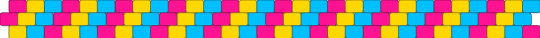 COLOURZ - light blue, pink, yellow
