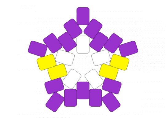intergender star - purple