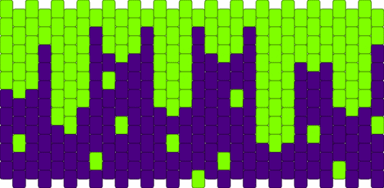 slimey cuff - cotdslimy, green, purple