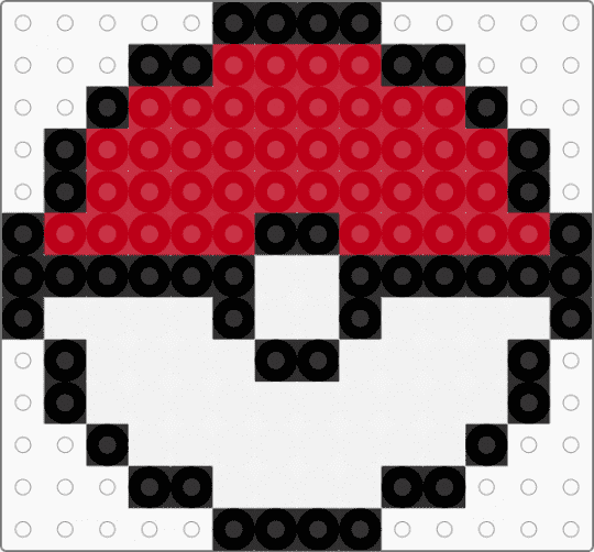 Poké Ball - poke ball, pokemon, red, white
