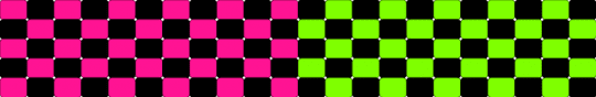 Green and pink checkered - pink,green
