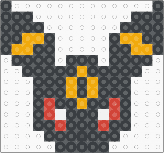 umbreon - black, character, orange, pokemon, red, umbreon