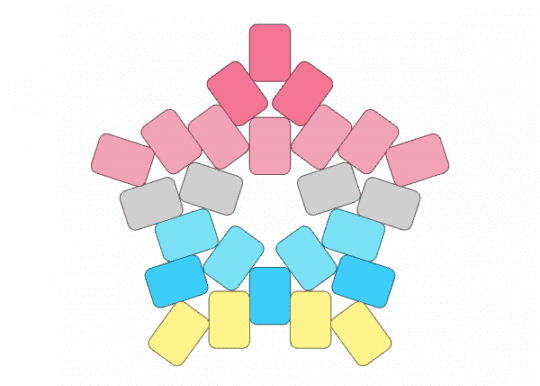 genderflux star *i tried okayyy* - light blue, pink