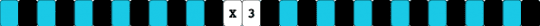 X3 SINGLE - light blue