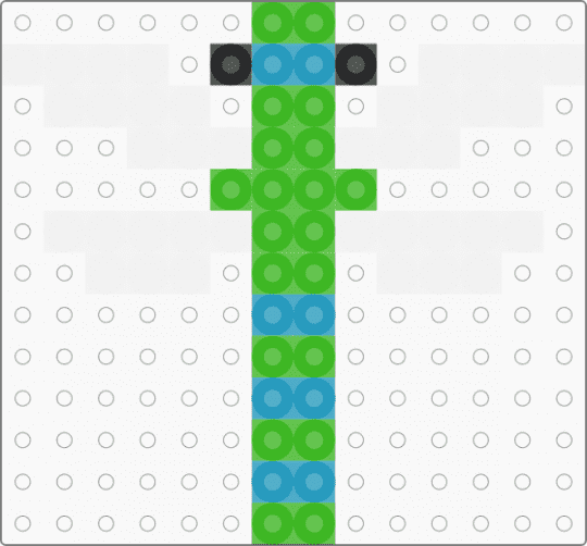 Dragonfly - green,light blue