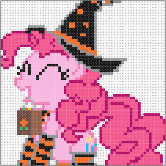 Pinkie pie Halloween - gray, pink