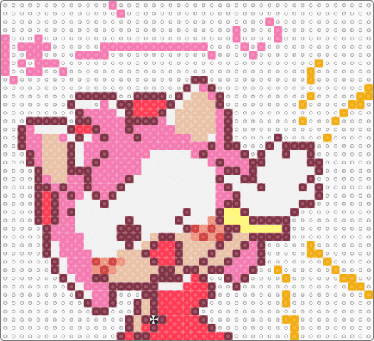 AMY ROSE - brown,pink