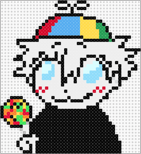 Satoru Gojo silly - black, colorful, white, yellow