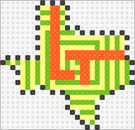 Lil Texas - lil texas,logo,state,music,dj,edm,spiral,orange,yellow,green