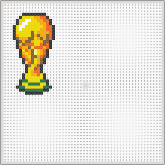 Perler Bead FIFA - Cup - 