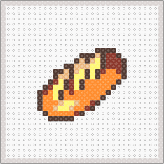 Perler Bead Bakery - Bread - brown,orange,beige