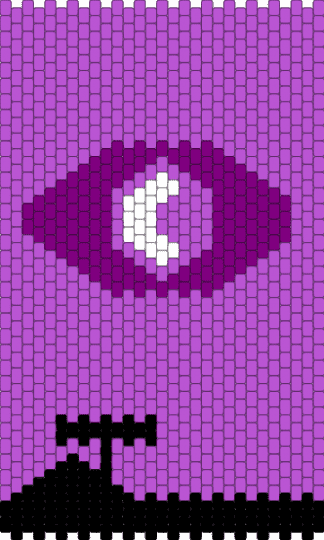 wtnv bag front panel - pink,wtnv,night vale,bag