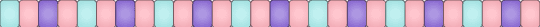 Pink+blue+purple kandi single - pink