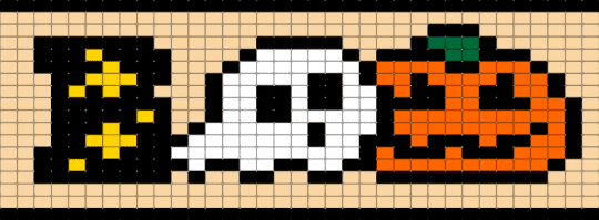 Halloween tapestry 2 - beige