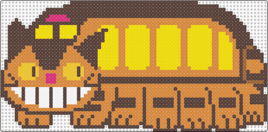 My Neighbor Totoro - Catbus - brown,orange,studio ghibli,totoro,catbus,cute,anime,kids