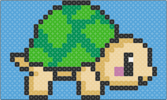 turtle - green,light blue