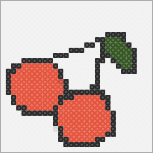 cherrys - white,red