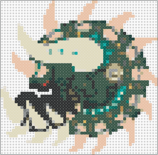 Radobaan - beige,gray,monster hunter,radobaan