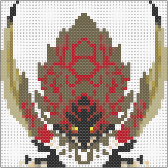 Bazelgeuse - tan,beige,red,monster hunter,bazelgeuse