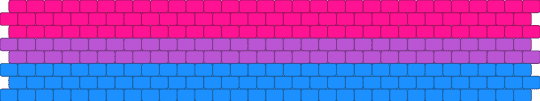 Chonky bi cuff for my friend XD - light blue, pink