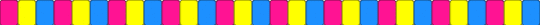 Pan single bc my friend is pan - light blue, pink, yellow