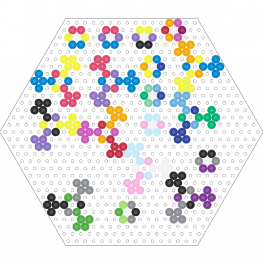 Pride solvers and flowers part one - colorful, gray, green, pink, yellow