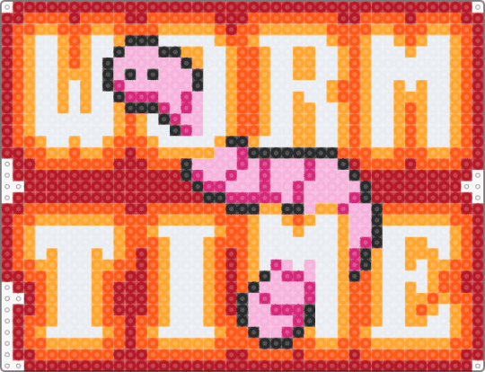 WORM TIME V1 - worm,worm time,eptic,dj,animal,music,orange