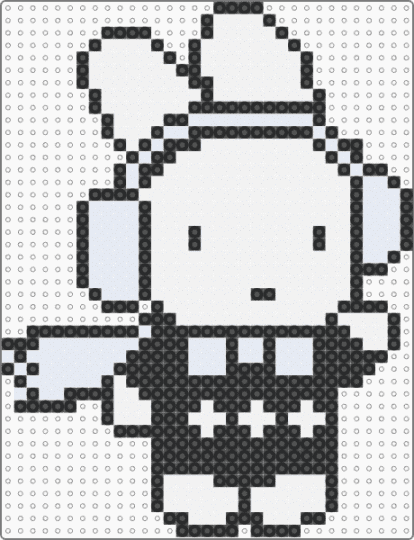 Miffy winter - black,white