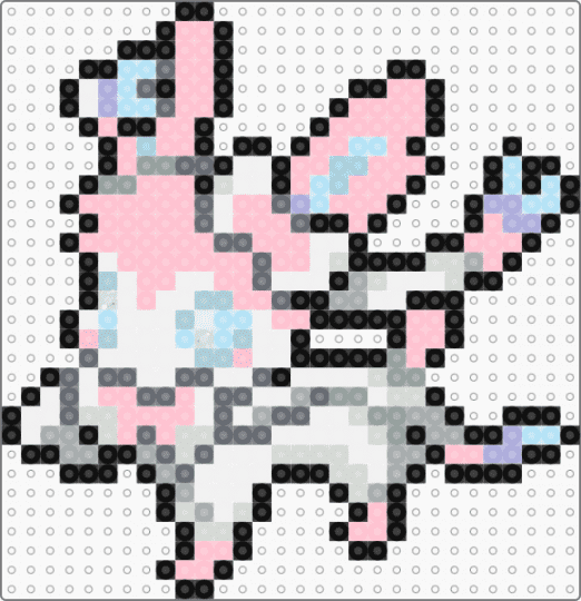 Sylveon(limited colors) - pink,sylveon,pokemon,2d