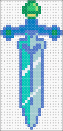 Sword - blue,light blue