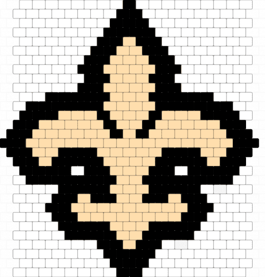 Saints logo - new orleans,saints,football,team,white,beige