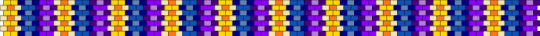 Random belt / corset - blue, purple, yellow
